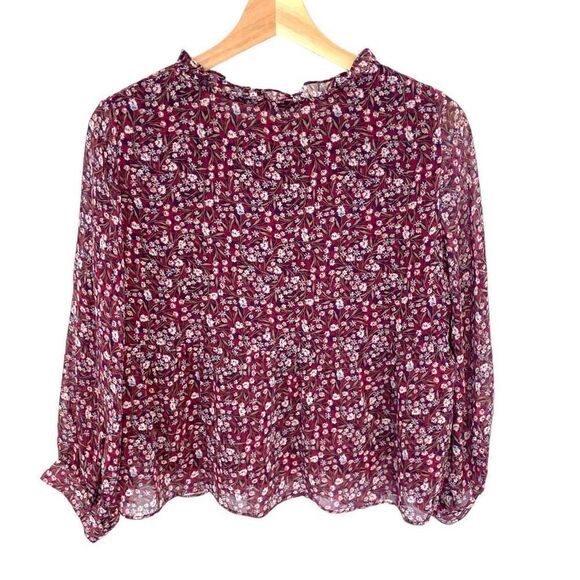 Olivaceous Mini Floral Top - Picture 4 of 6